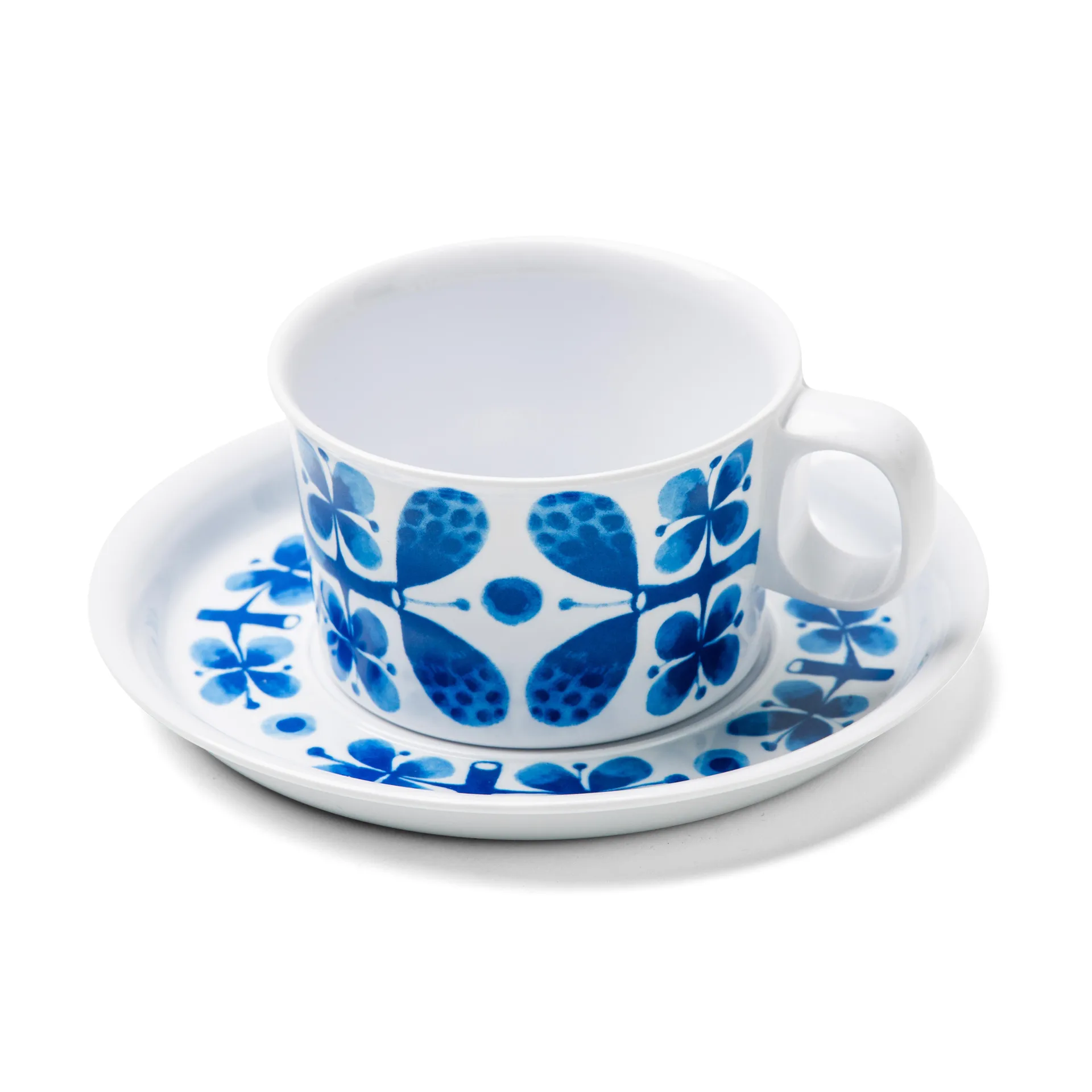 Blues cup and saucer melamine 블루스 컵과 소서, cup+saucer Opto Design | 옵토디자인