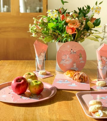 Fiske 무민 써머 2022 트레이 20x27 cm - Pink - Opto Design | 옵토디자인