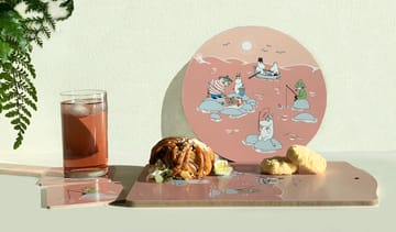 Fiske 무민 써머 2022 트레이 20x27 cm - Pink - Opto Design | 옵토디자인