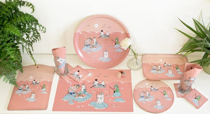 Fiske 무민 써머 2022 트레이 20x27 cm - Pink - Opto Design | 옵토디자인
