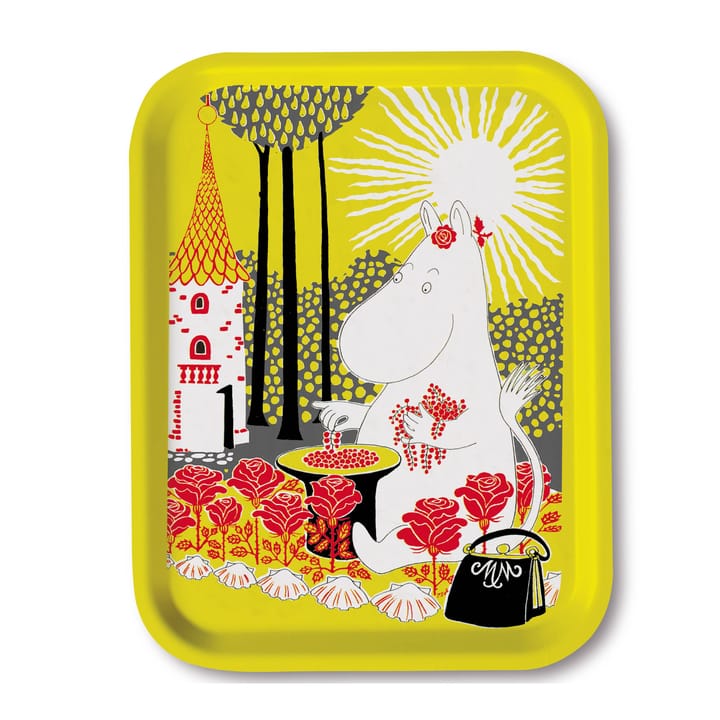Moomin sunshine tray 무민 선샤인 트레이 - 27x20 cm - Opto Design | 옵토디자인