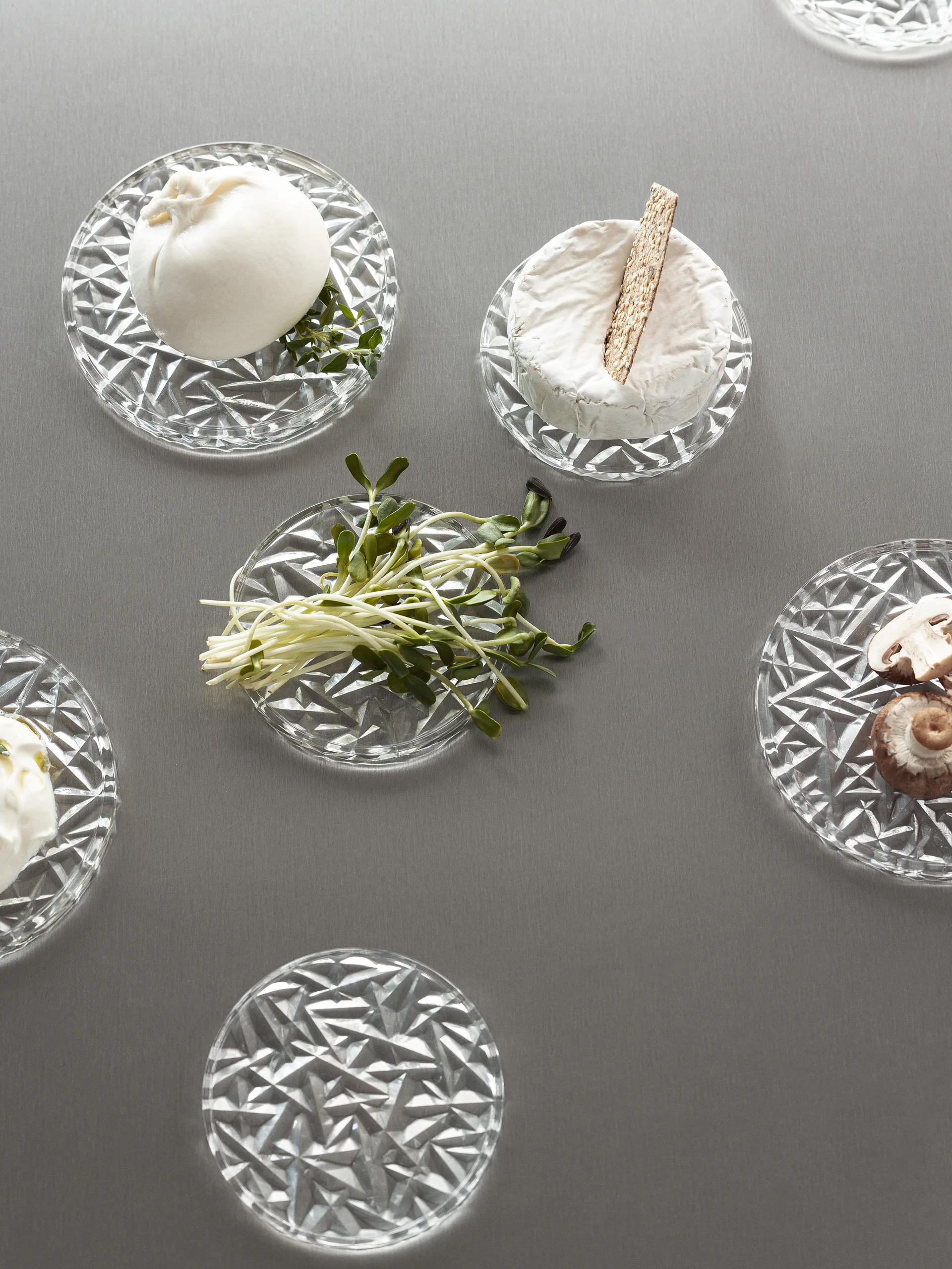 캐럿 코스터 Ø10 cm 2개 세트, Clear Orrefors | 오레포스