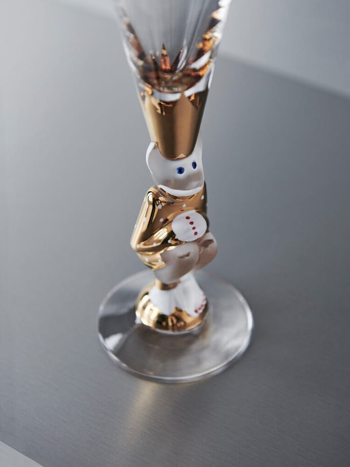더 스파클링 데빌 샴페�인잔 19 cl, Gold Orrefors | 오레포스