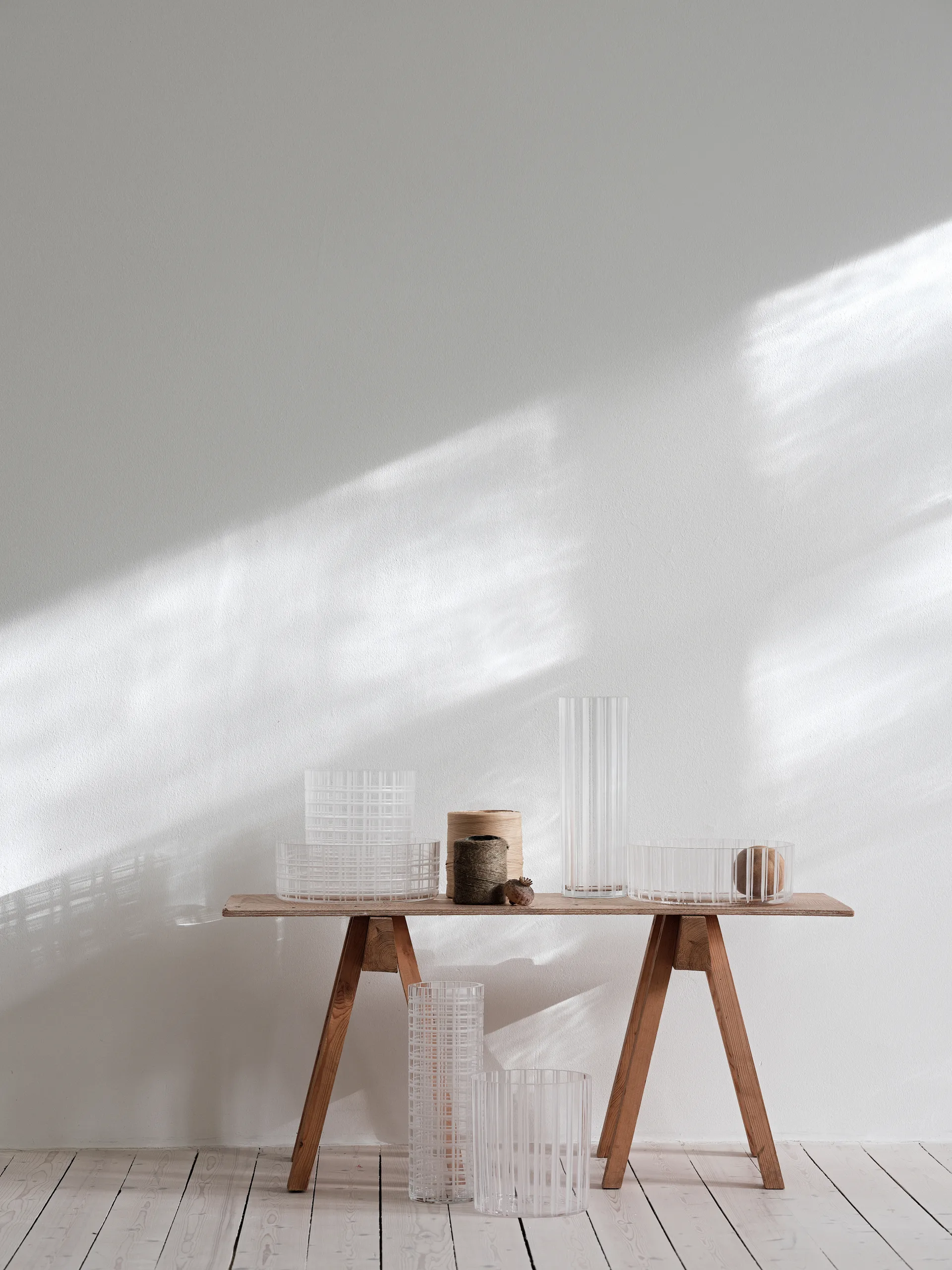 컷인넘버 화병 20 cm, Striped Orrefors | 오레포스