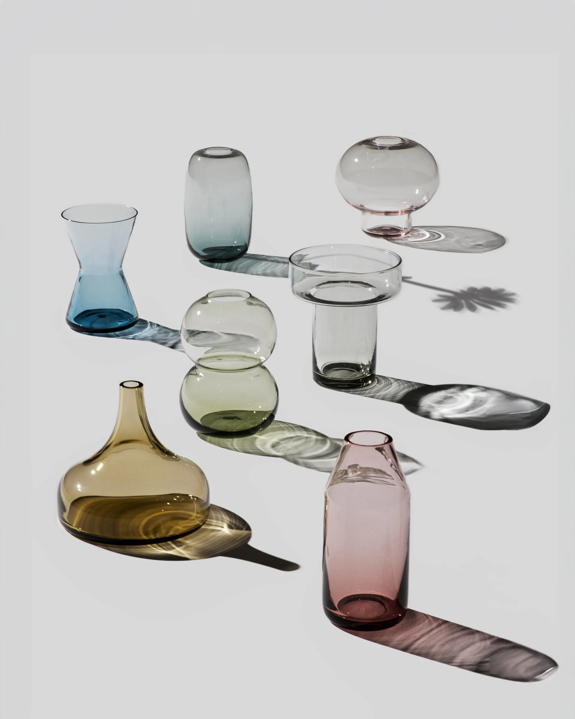 미드서머 미니 화병 7개 세트, Multi Orrefors | 오레포스