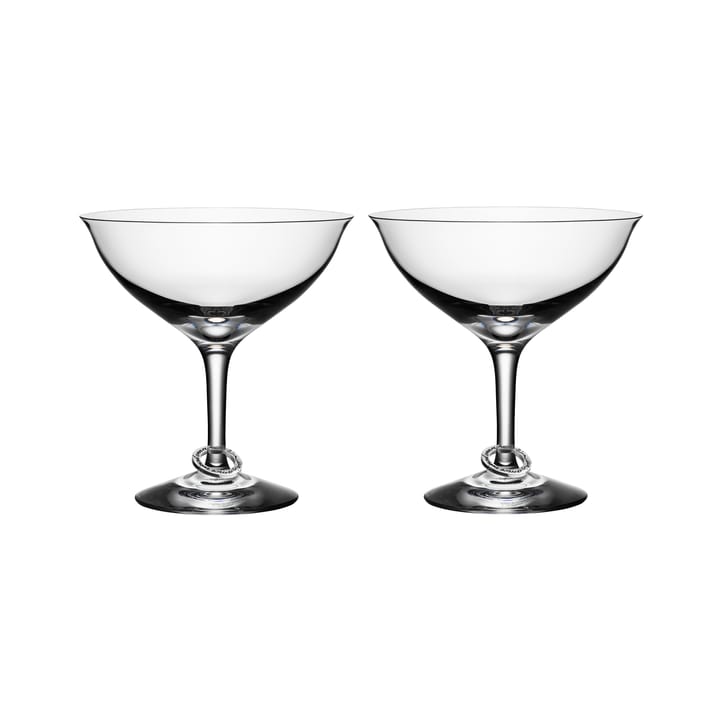 아모르 빈시트 옴니아 글라스 - champagne coupe 2-pack - Orrefors | 오레포스