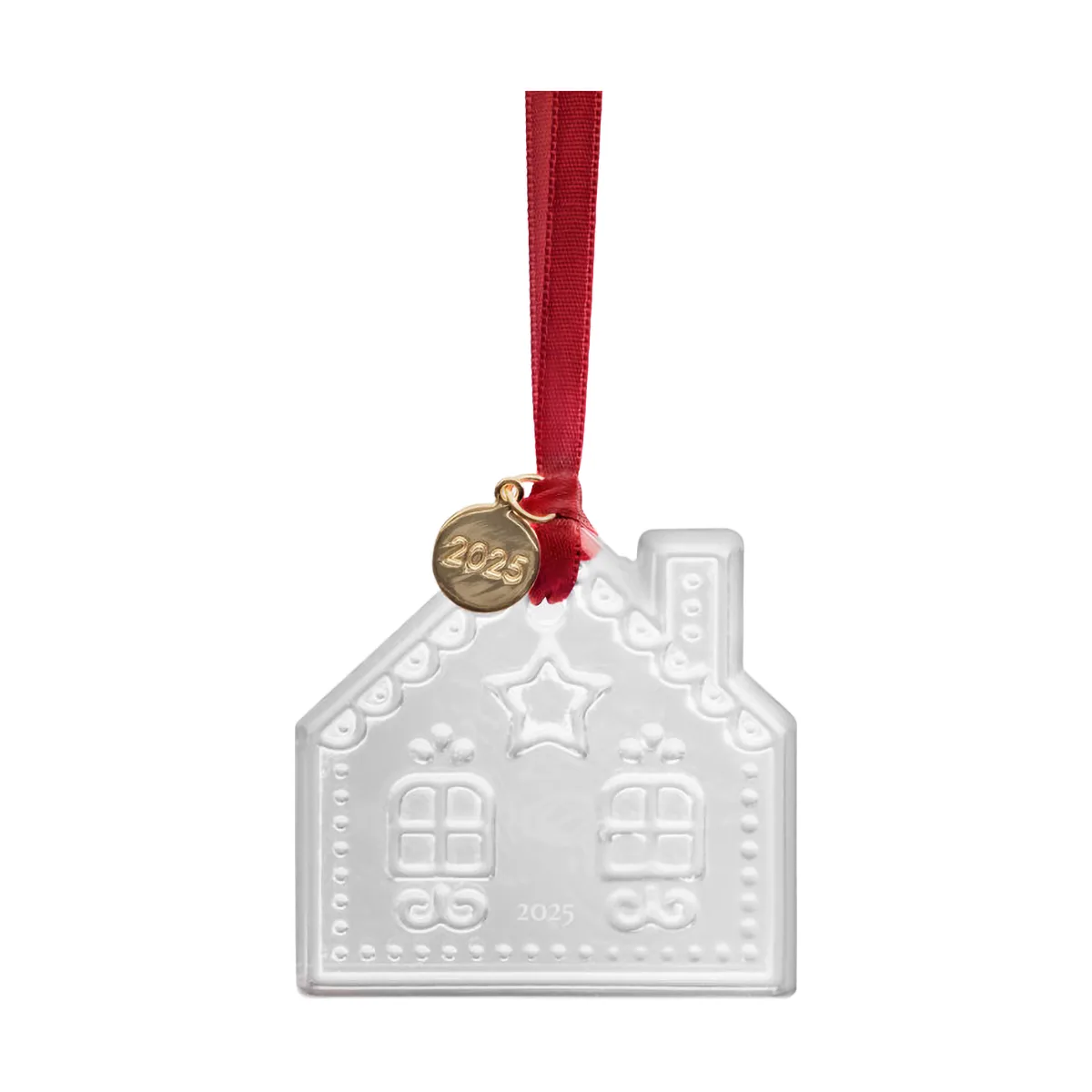 애뉴얼 홀리데이 오너먼트 크리스마스 장식, Gingerbread House 2025 Orrefors | 오레포스