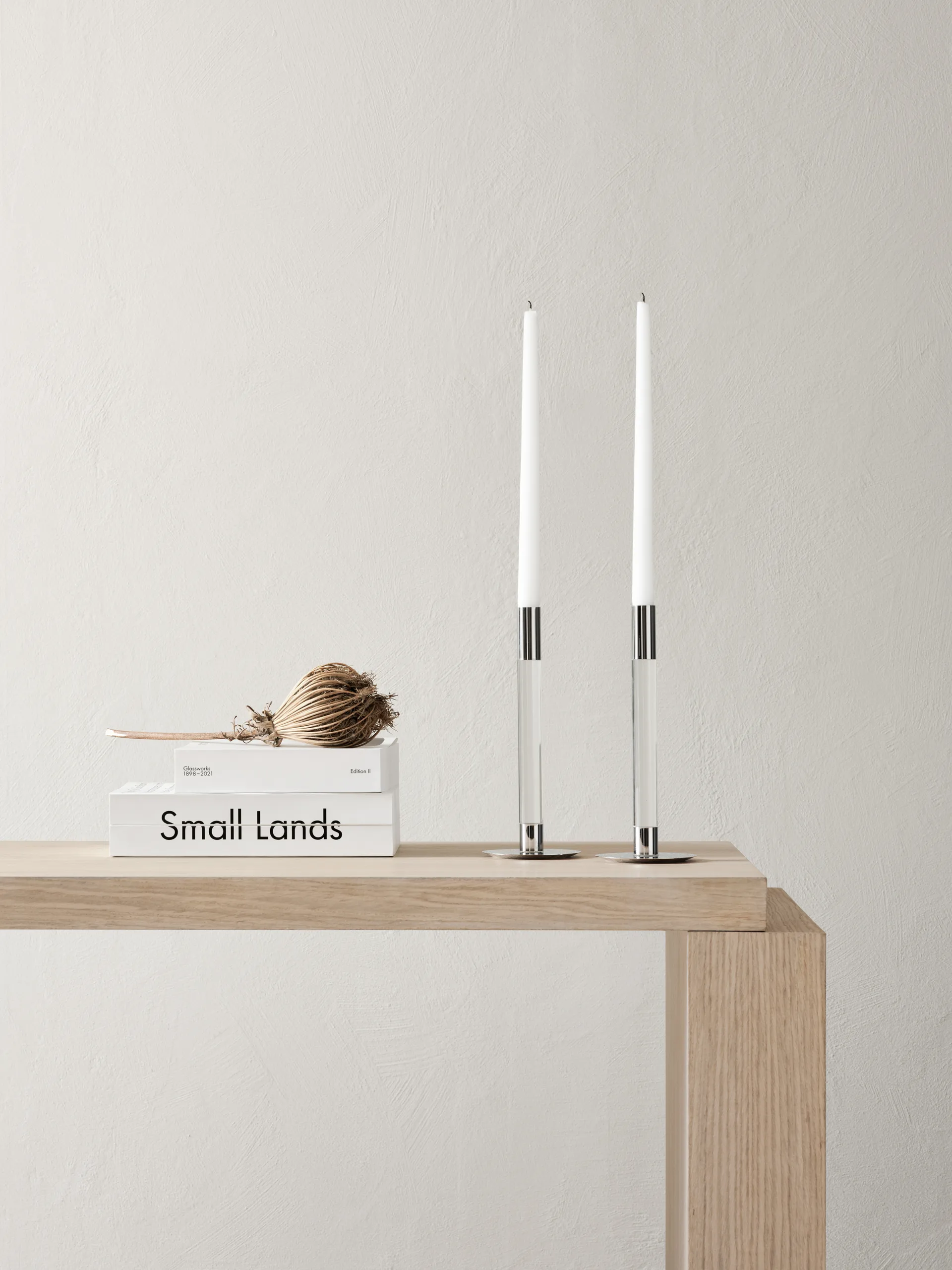 Lumiere 캔들스틱 26.5 cm 2팩, Clear Orrefors | 오레포스