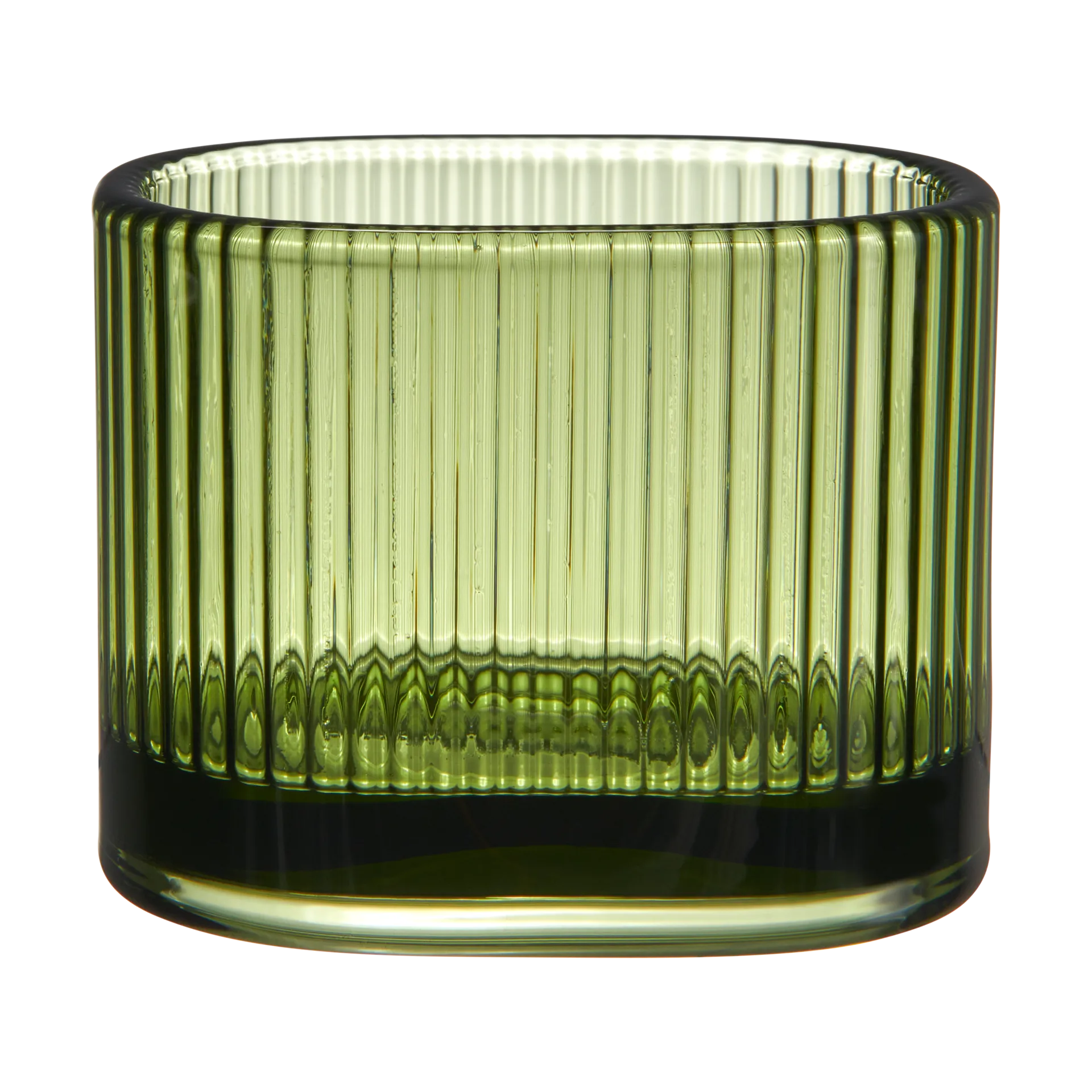 Magica 캔들 홀더 super ellipse 7 cm, Green Orrefors | 오레포스