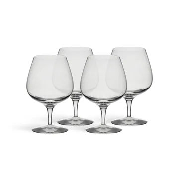 모어 코냑잔 - Transparent, 33 cl, 4-pack - Orrefors | 오레포스