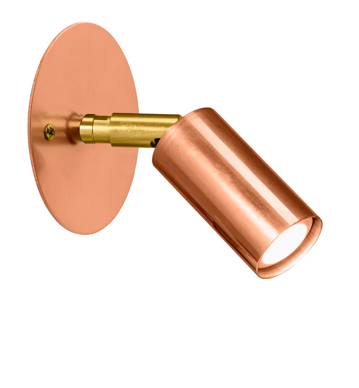 스타라이트 1 천장/벽 조명 플레이트 고정 부품 - Raw copper - Örsjö Belysning | 올쇼 베리스닝