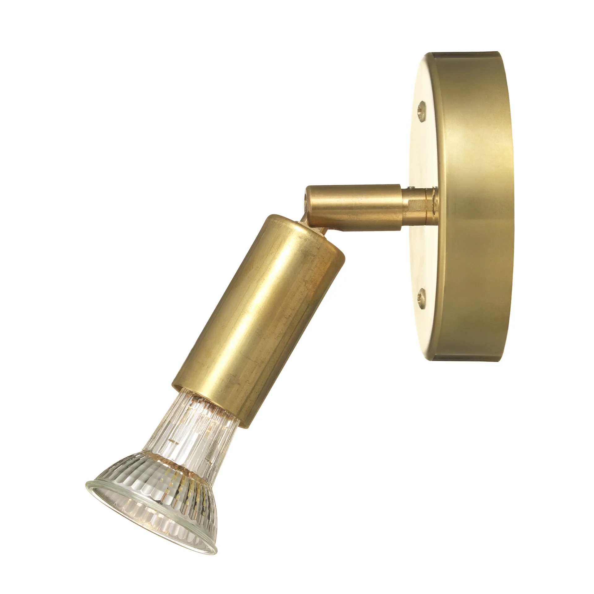 스타 1 벽 조명, rough brass Örsjö Belysning | 올쇼 베리스닝