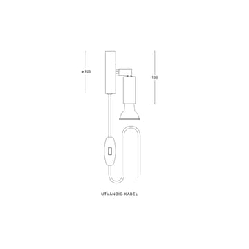 스타 1 벽 조명 - rough copper - Örsjö Belysning | 올쇼 베리스닝