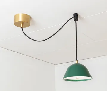 스트렉 펜던트 스몰 11x21 cm - Pine green RAL 6028 - Örsjö Belysning | 올쇼 베리스닝