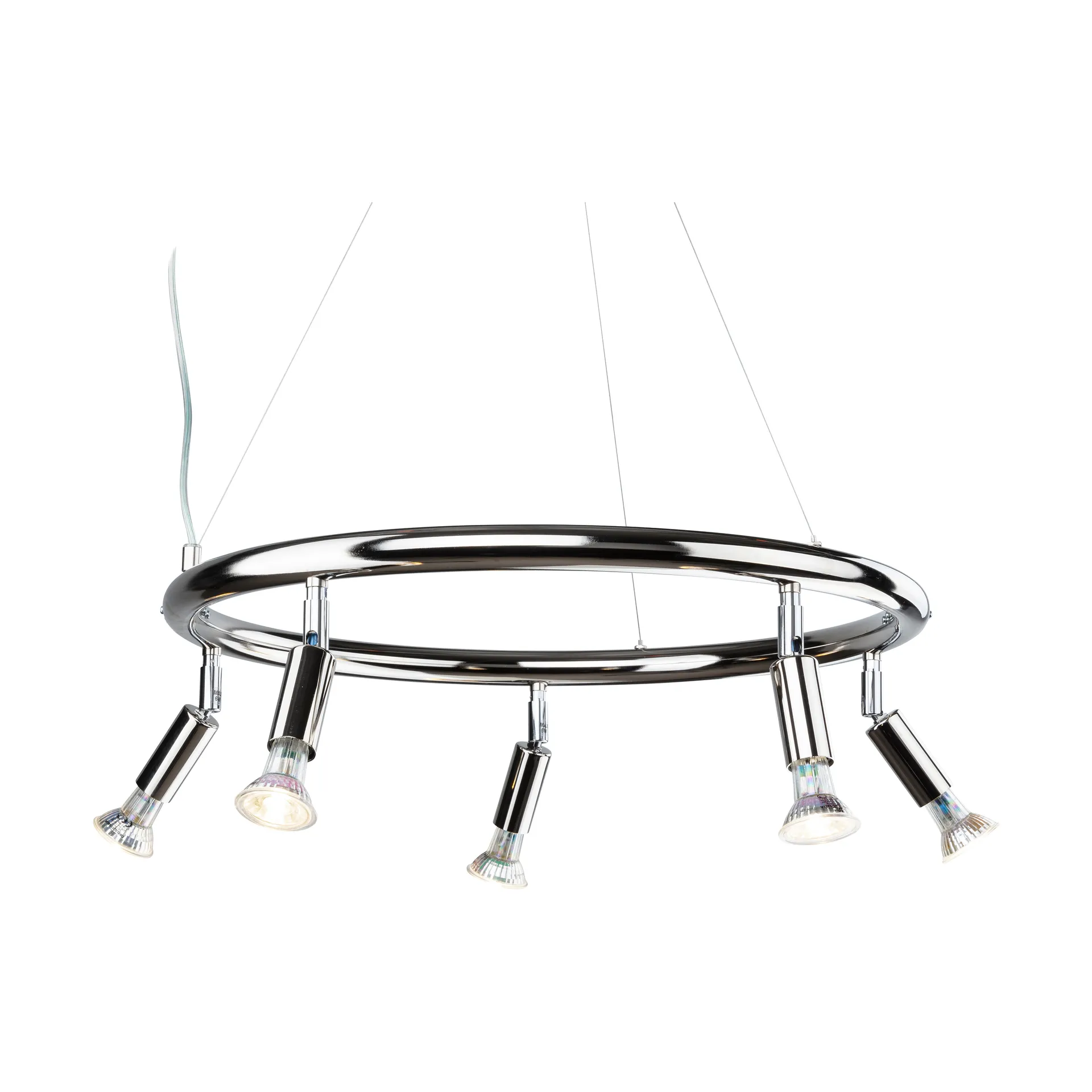 스타 라운드 5 스포트라이트 Ø60 cm, Nickel-plated brass Örsjö Belysning | 올쇼 베리스닝