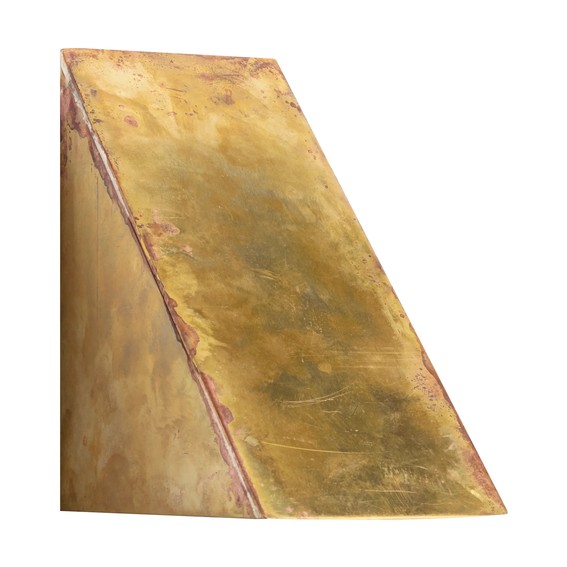 Oxid 라지 아웃도어 벽 조명, Brass Örsjö Belysning | 올쇼 베리스닝