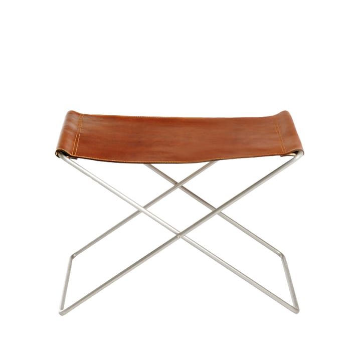 OX 스툴 스툴 - leather cognac. stainless steel - OX Denmarq | 옥스 덴마크