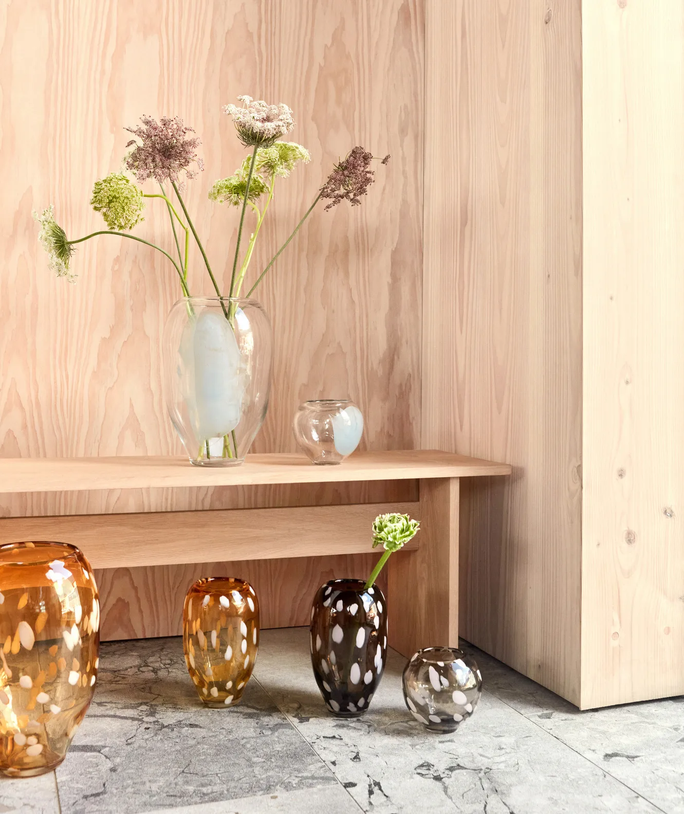 얄리 화병 스몰 13 cm, Smoke OYOY | 오이오이