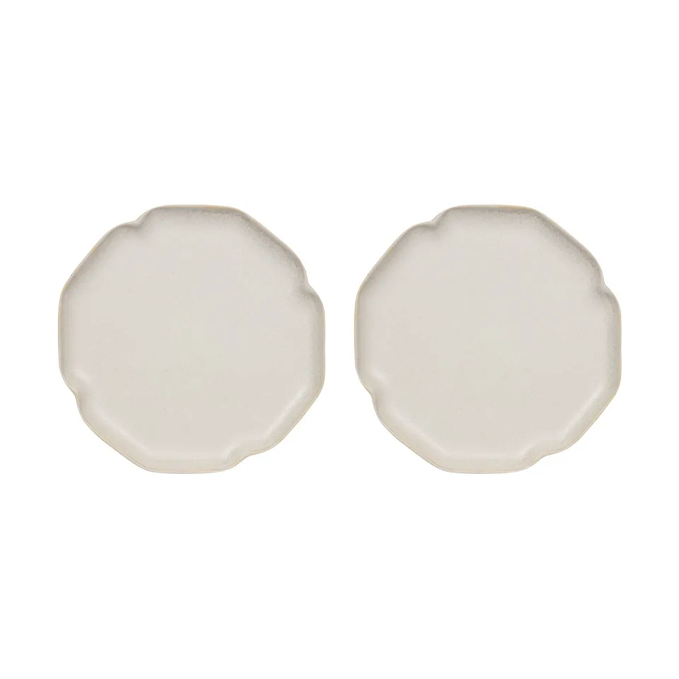 노리 디저트 플레이트 13x15 cm 2개 세트, Mellow OYOY | 오이오이