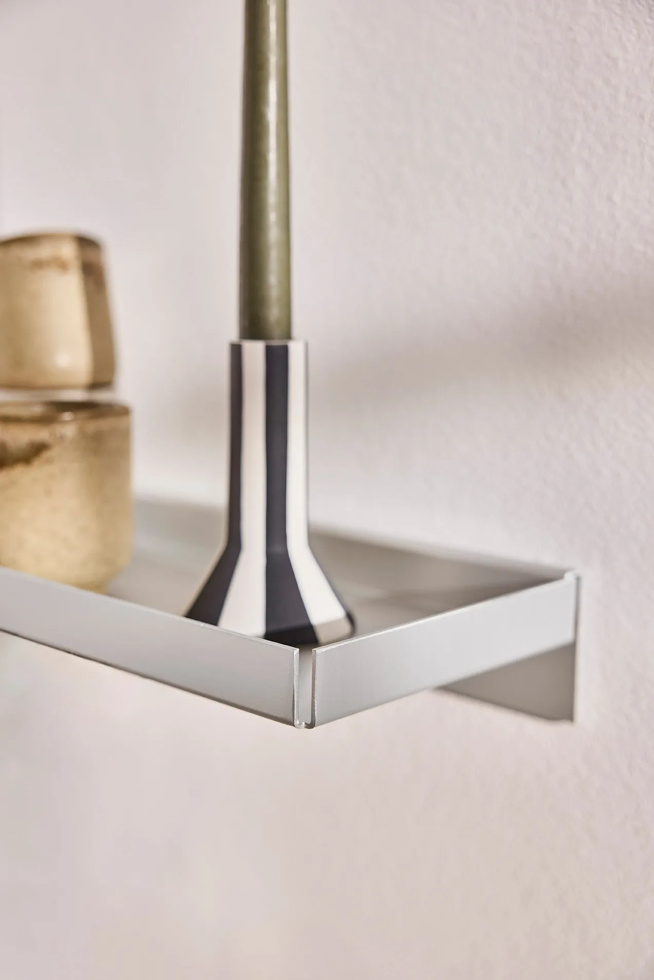 바쿠 월 선반 라지 16x80 cm, Aluminium OYOY | 오이오이