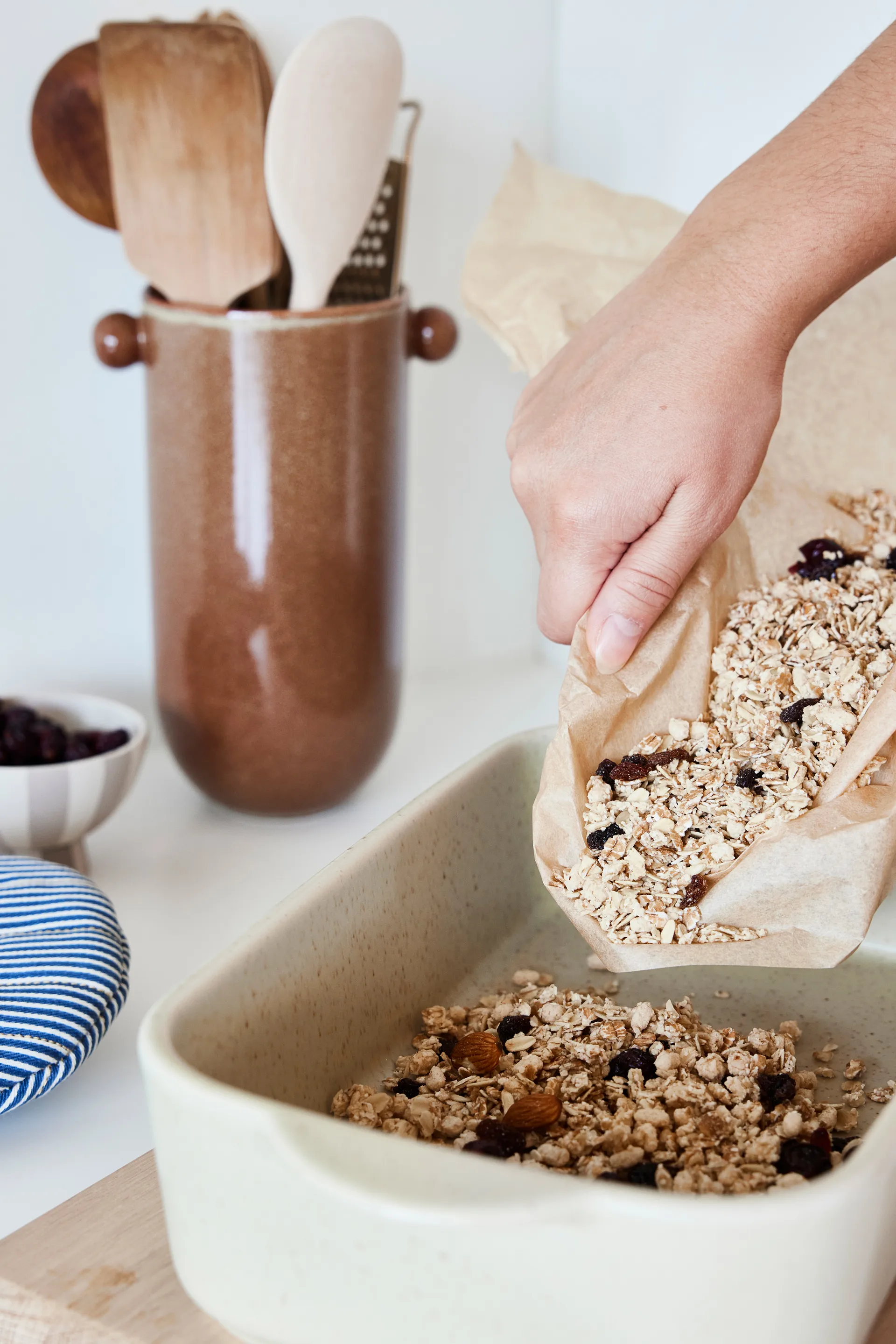 유카 오븐프루프 디시 17.5x32 cm, Reactive olive OYOY | 오이오이