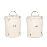 모이라 수납 바구니 스몰 Ø18x22 cm 2개 세트 - Multi - OYOY | 오이오이