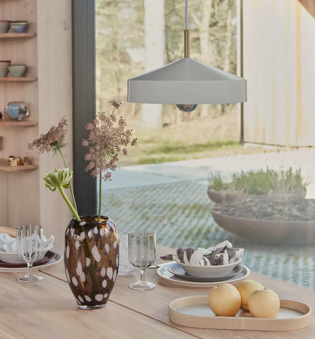 아키 트레이 오벌 18x34 cm, Beige OYOY | 오이오이