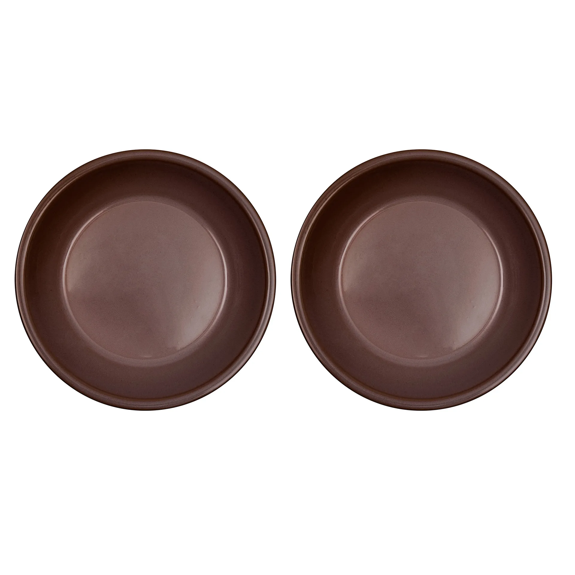 유카 딥플레이트 Ø19 cm 2개 세트, Dark (brown) OYOY | 오이오이