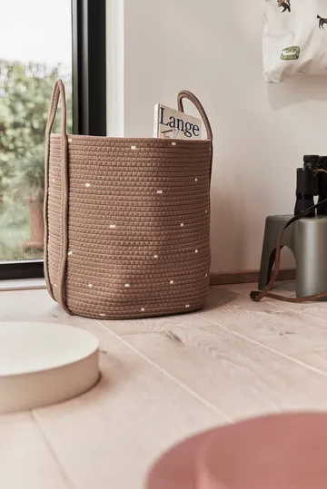 도트 보관 바구니 2팩 - Caramel - OYOY | 오이오이