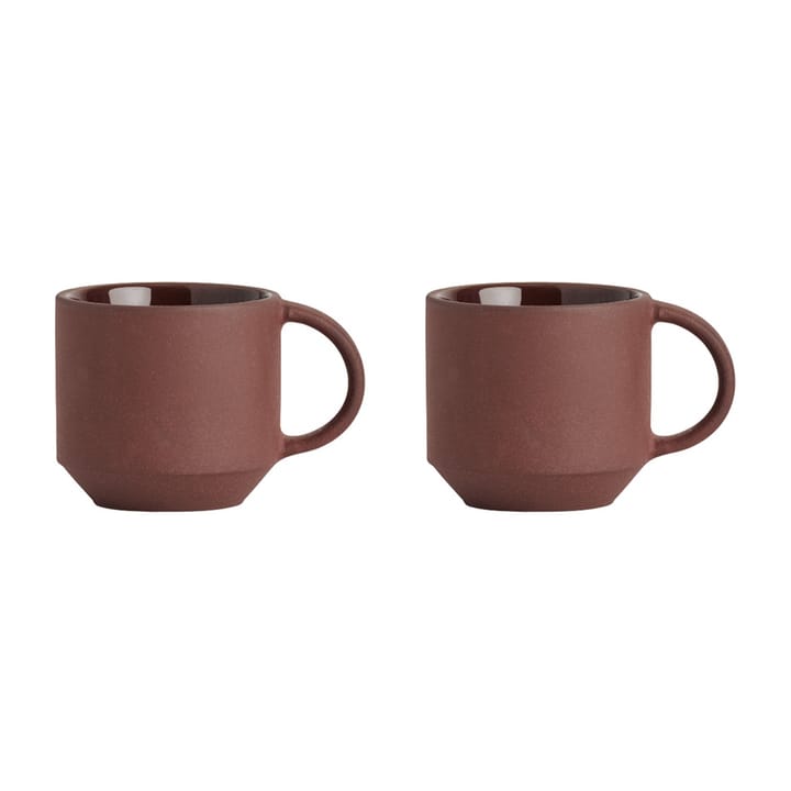 유카 에스프레소 컵 2개 세트 - Dark (brown) - OYOY | 오이오이