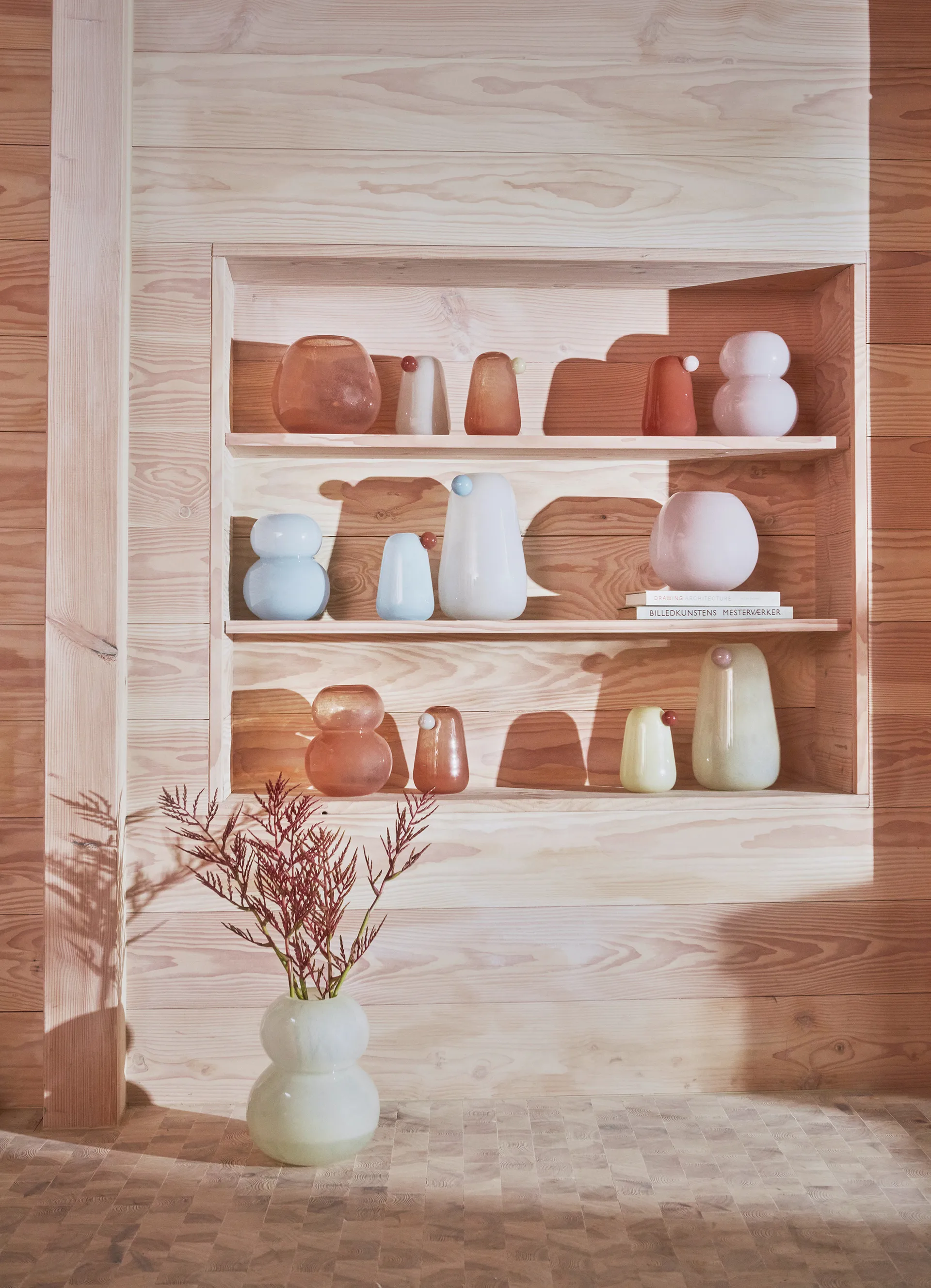 라시 화병 스몰 21.5 cm, Ice Blue OYOY | 오이오이