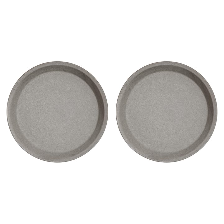 유카 런치 플레이트 Ø22 cm 2개 세트 - Stone (grey) - OYOY | 오이오이