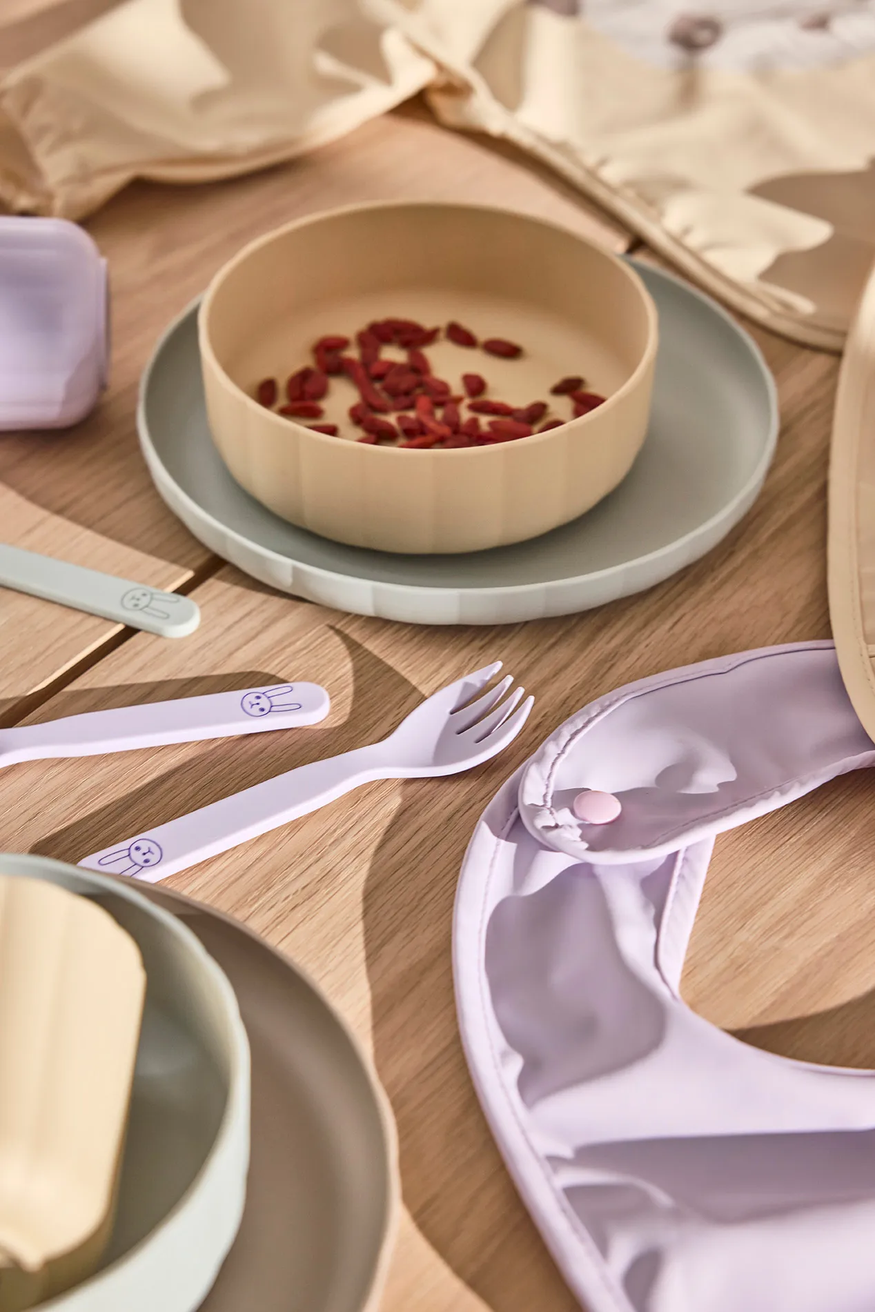 풀로 서빙 세트 3개 세트, Pale mint-vanilla-lavender OYOY | 오이오이