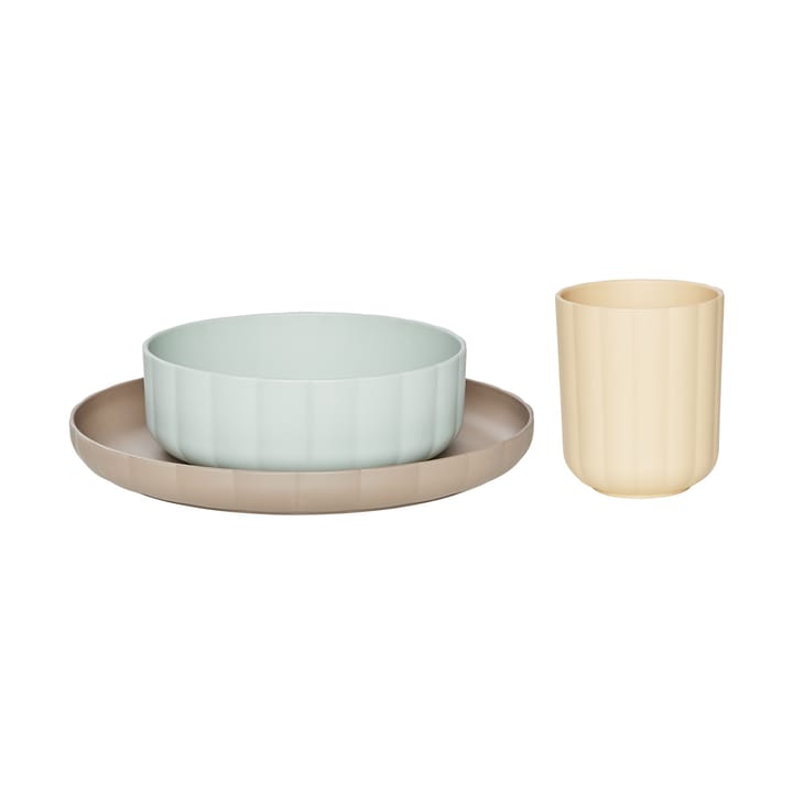 풀로 서빙 세트 3개 세트 - Pale Mint-vanilla-taupe - OYOY | 오이오이