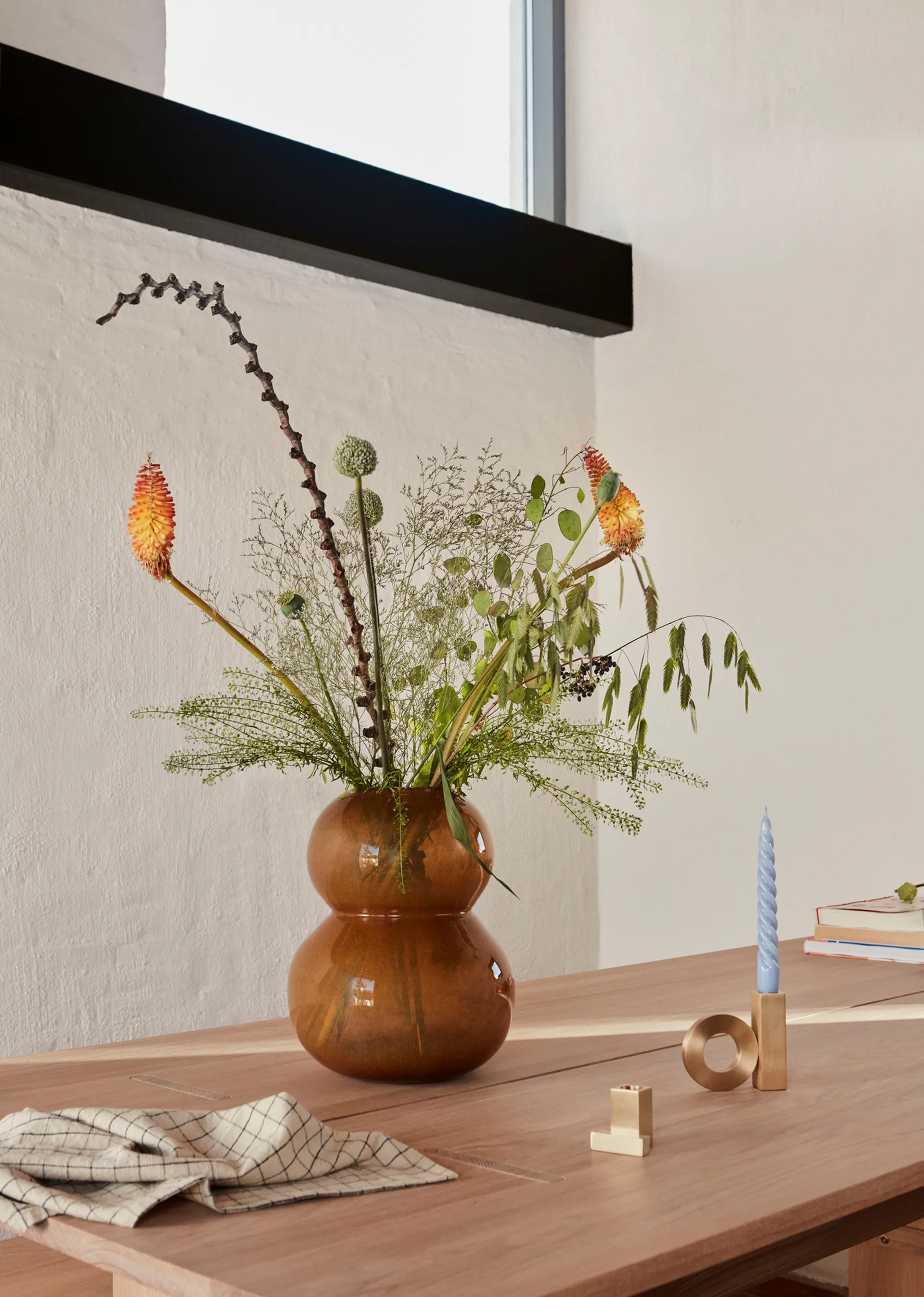 라시 화병 30 cm, Amber OYOY | 오이오이