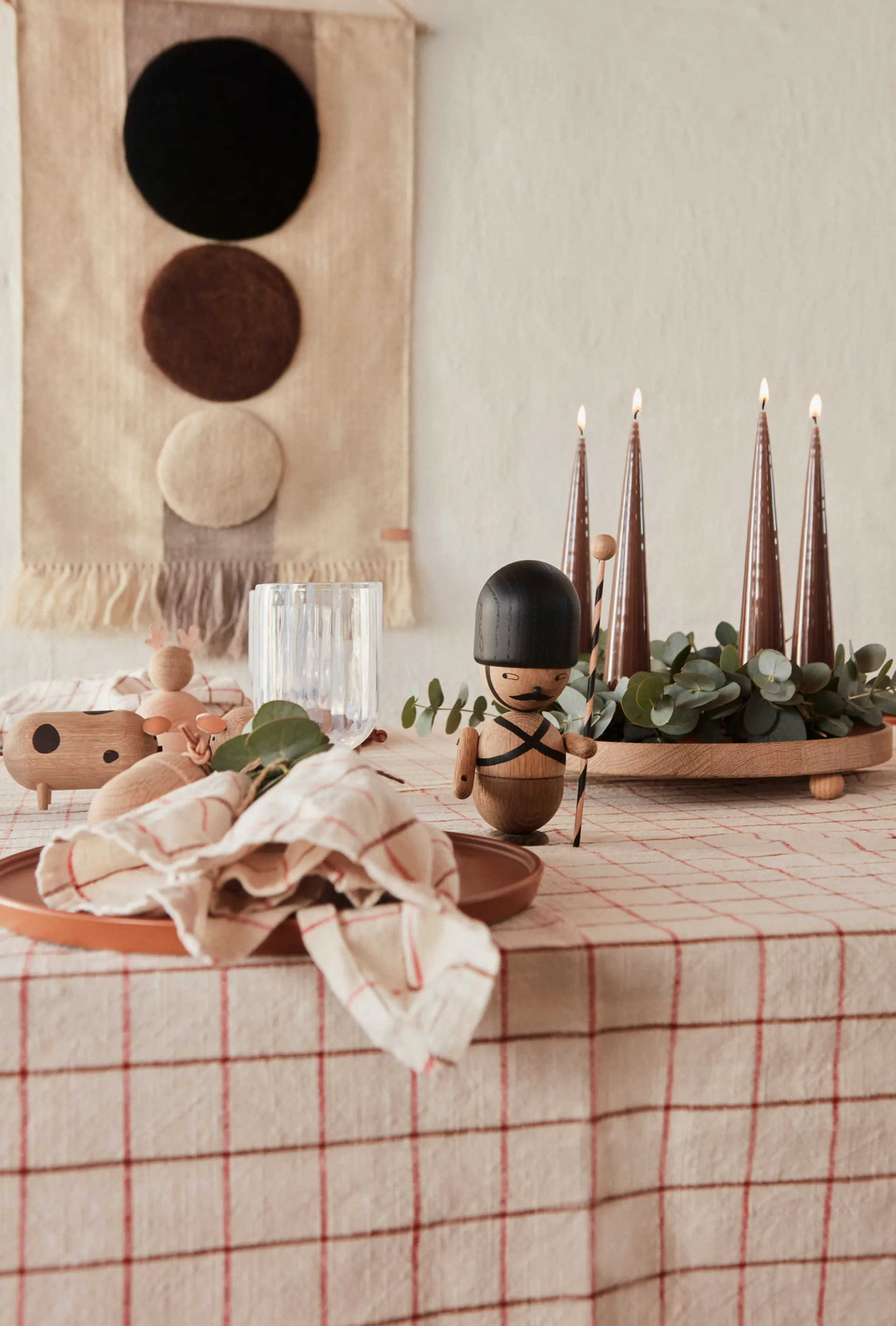 잉카 우든 트레이 라운드 Ø30 cm, Nature OYOY | 오이오이