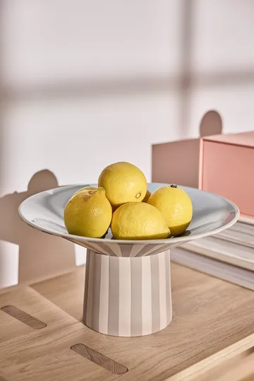 토푸 센터피스 하이 Ø30x17 cm - Clay-Ice blue - OYOY | 오이오이