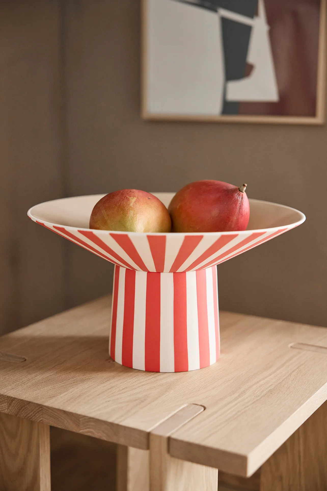 토푸 센터피스 하이 Ø30x17 cm, Red-peach OYOY | 오이오이