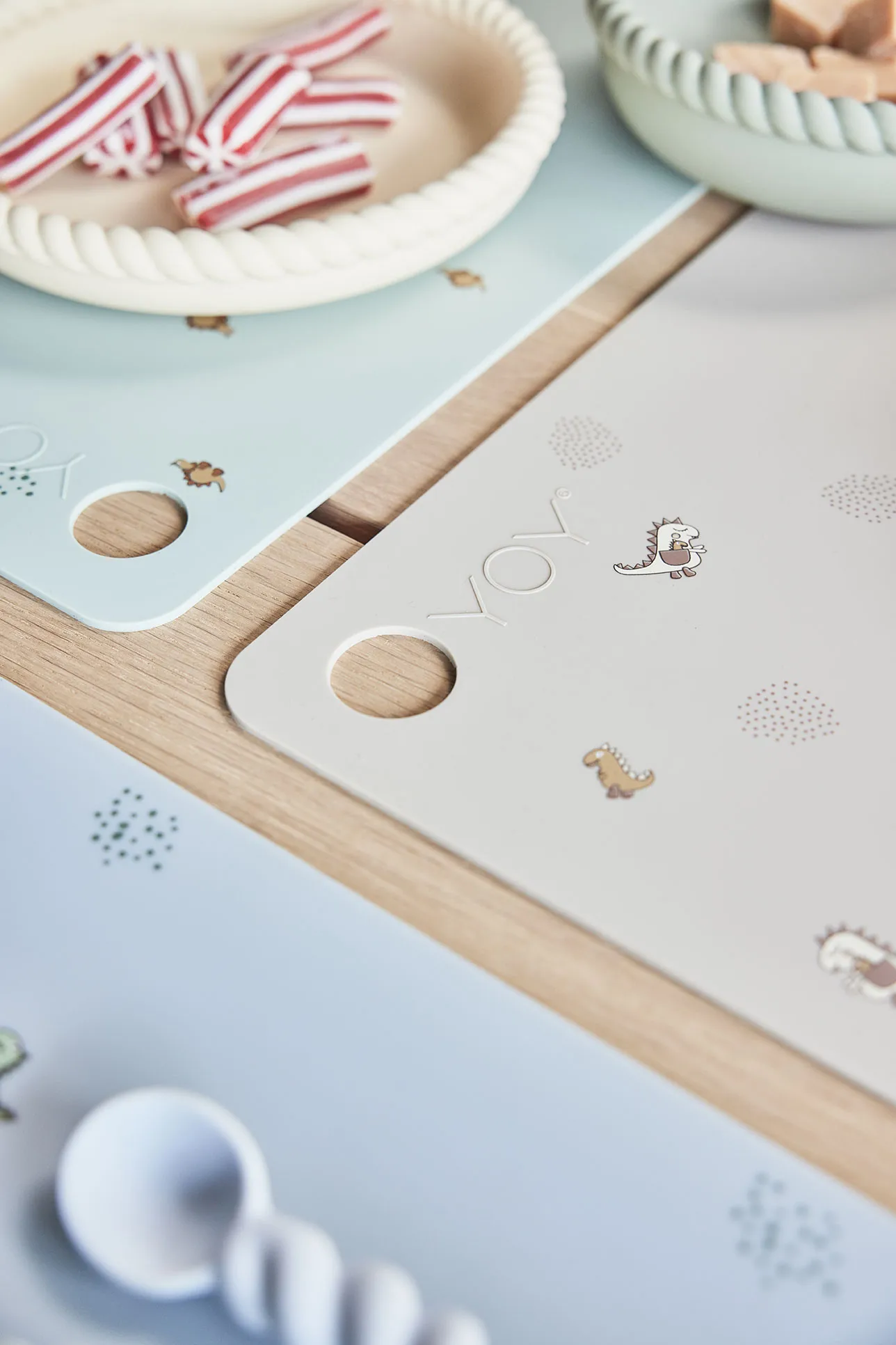 디나 디노 테이블 매트 34x45 cm, Clay OYOY | 오이오이