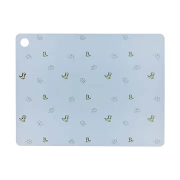 테오 디노 테이블 매트 34x45 cm - Pale blue - OYOY | 오이오이