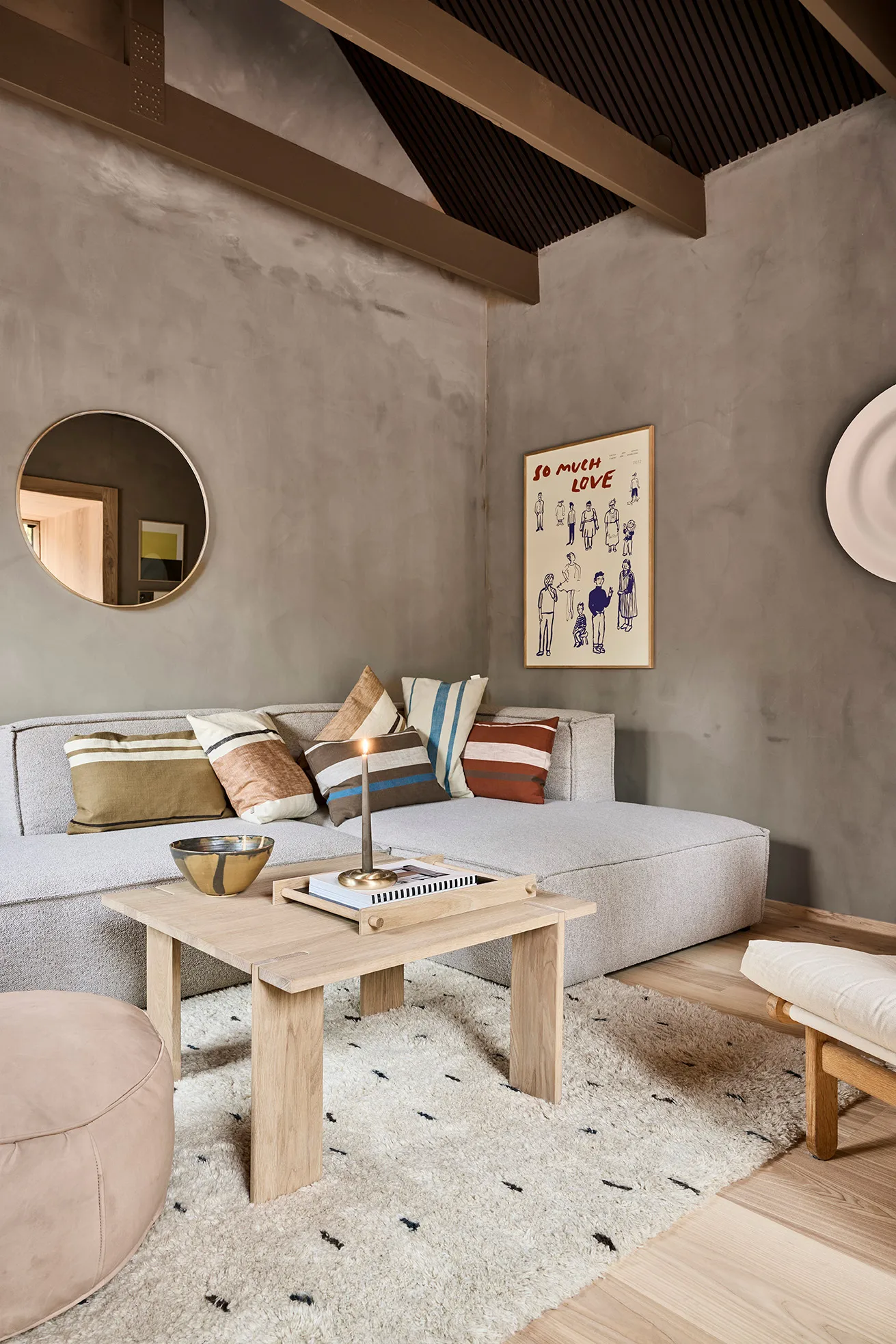 피에니 트레이 라지 34x46 cm, Black OYOY | 오이오이