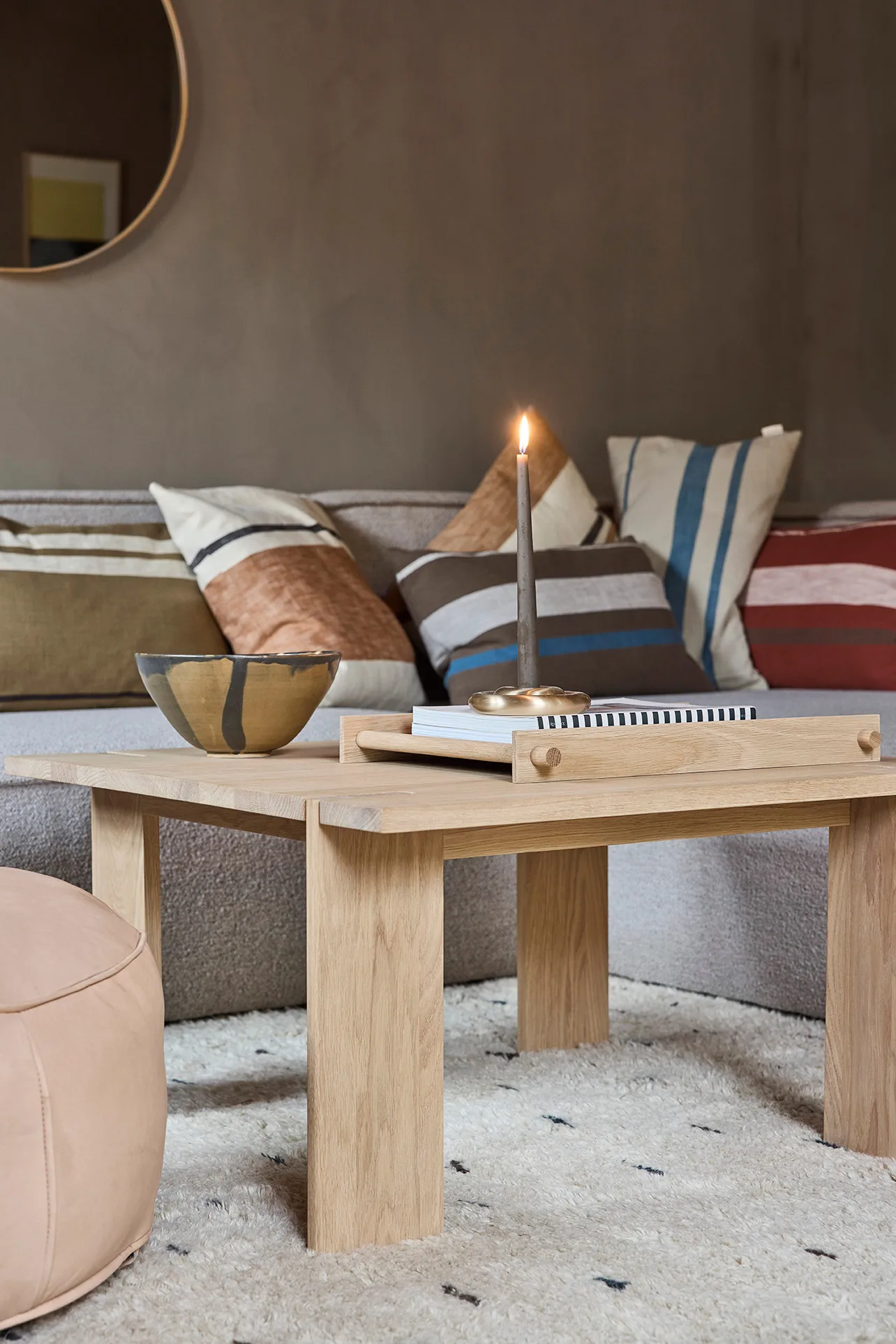 피에니 트레이 라지 34x46 cm, Cherry Red OYOY | 오이오이