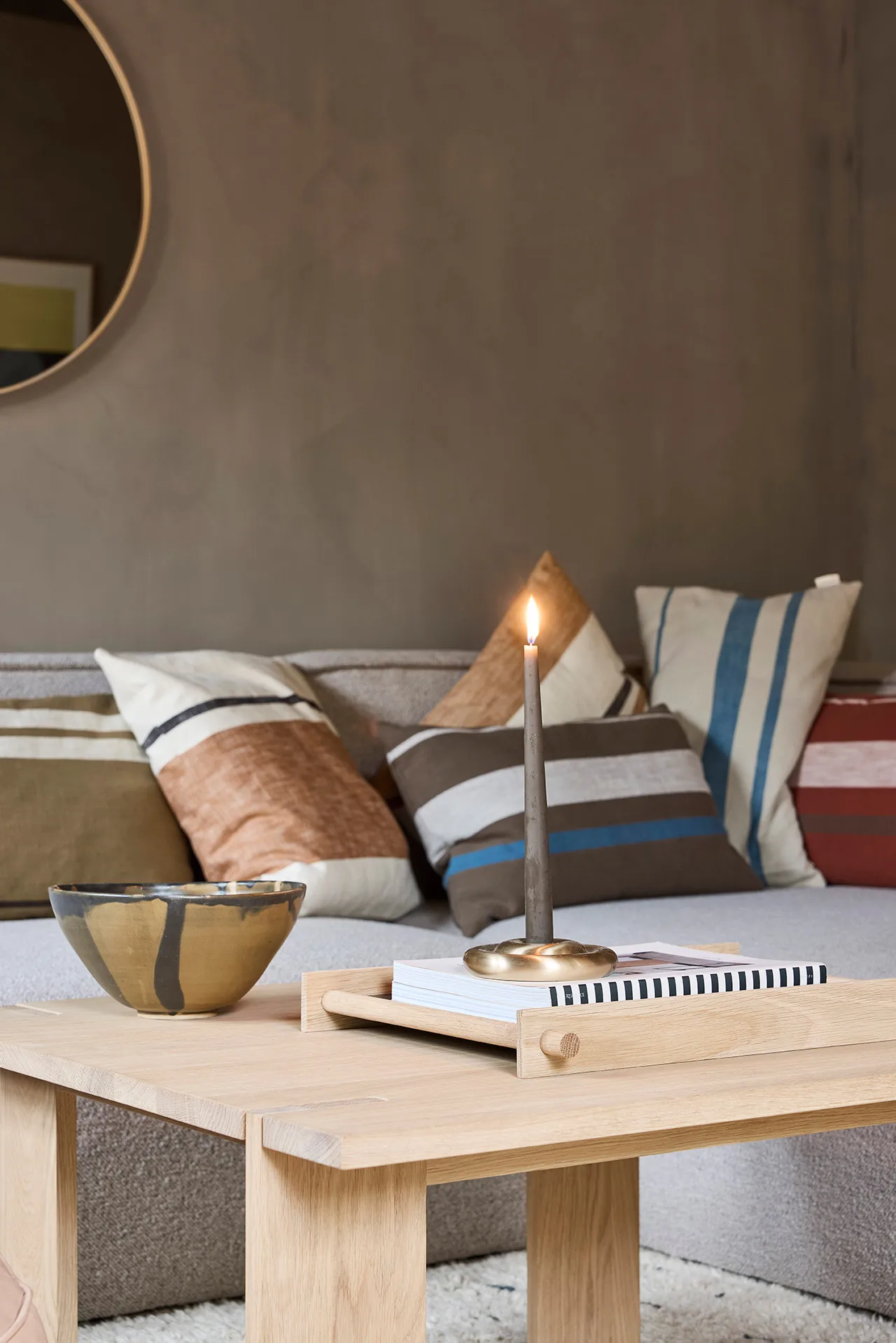 피에니 트레이 라지 34x46 cm, Cherry Red OYOY | 오이오이