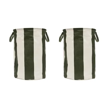 카라 수납 바구니 라지 Ø38x54 cm - Dark Green - OYOY | 오이오이