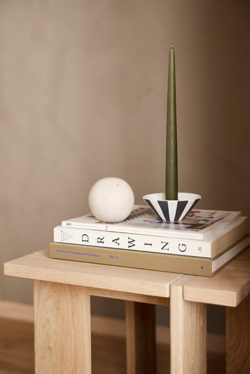 토푸 캔들스틱 로우 4 cm - White-black - OYOY | 오이오이