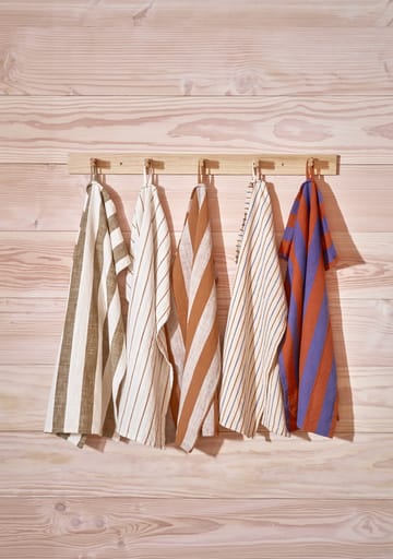 쿠린 주방 타올 50x70 cm 2개 세트 - Caramel-blue - OYOY | 오이오이