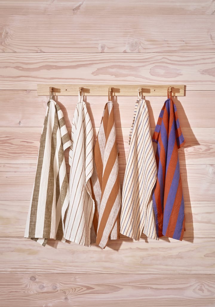 쿠린 주방 타올 50x70 cm 2개 세트, Caramel-blue OYOY | 오이오이