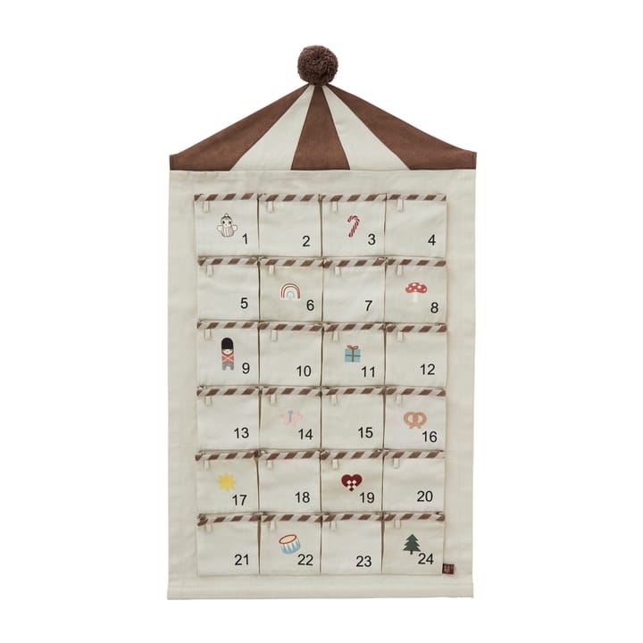 서커스 크리스마스 크리스마스 달력 50x85 cm - Beige-brown - OYOY | 오이오이