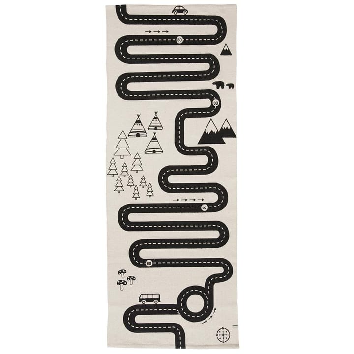 어드벤처 러그 70x180 cm - beige-black - OYOY | 오이오이