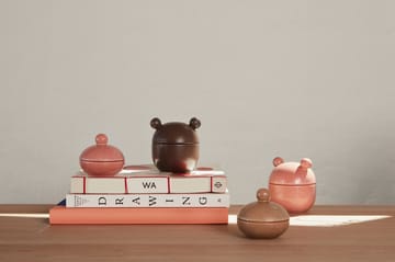 사가 봉보니에르 보울와 덮개 하이 Ø9 cm - chocolate - OYOY | 오이오이